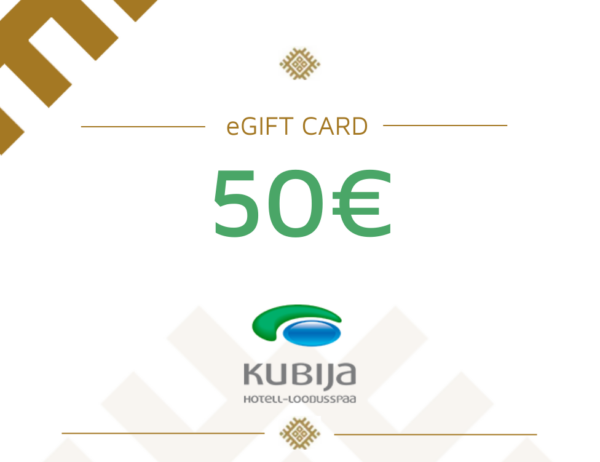 Gift card 50 €