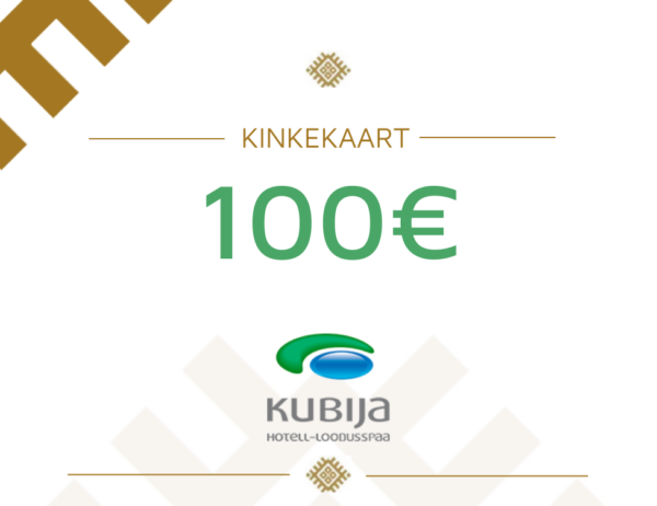 Kinkekaart 100 €